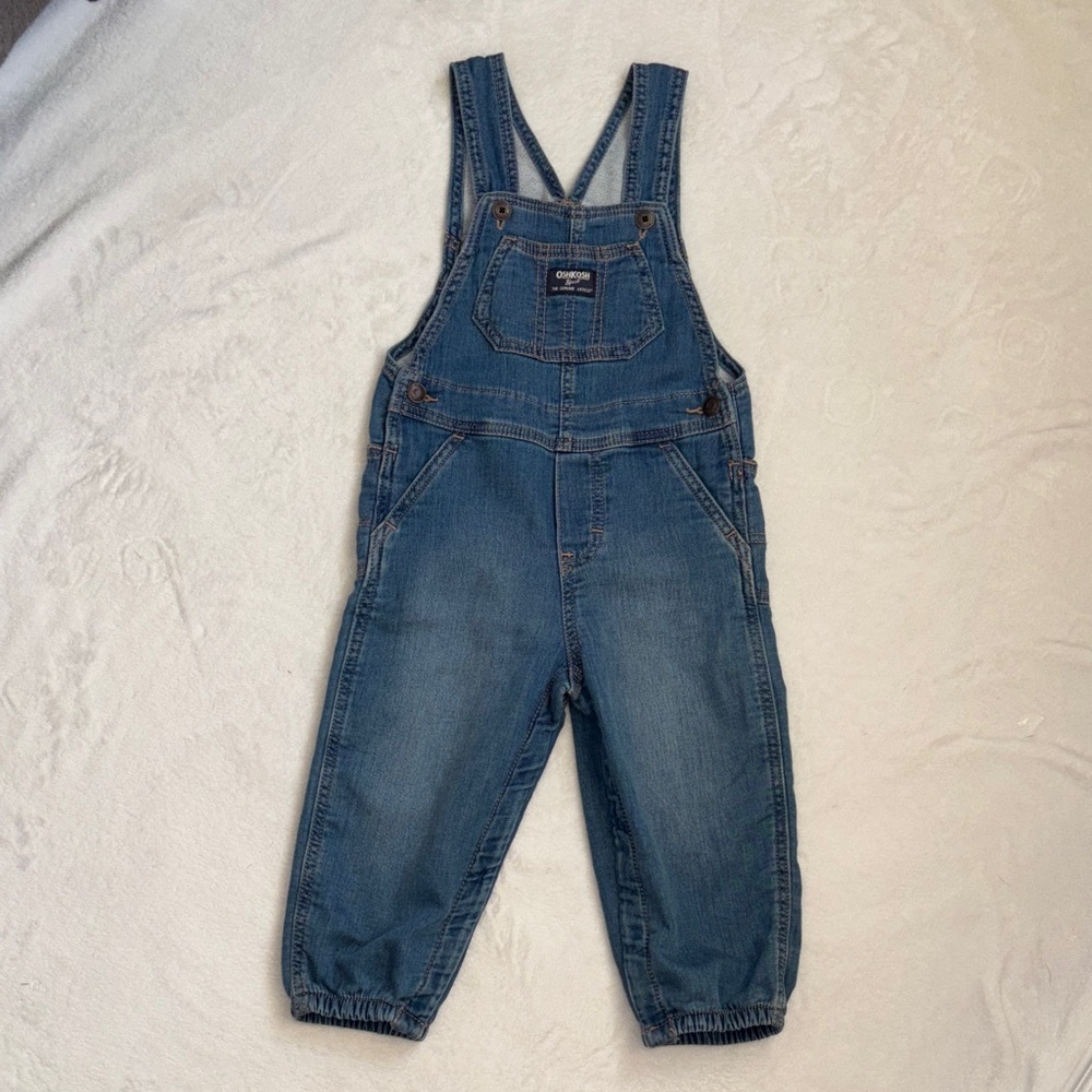OshKosh B'gosh Blue Denim Overalls